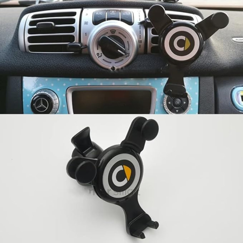 SHIFENG For MB Smart 451 Fortwo Forfour 2009-2014 Car Air Vent Mobile Phone Holder Accessories