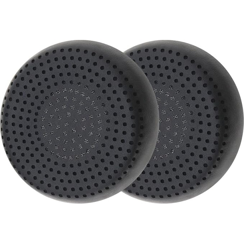 1 Pair Protein Leather Memory Foam Ear Pads Replacement for Skullcandy Grind Wireless Bluetooth Headphones