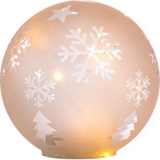 WeRChristmas White Snowflake Star Ball 15cm