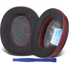 SOULWIT Cooling Gel Replacement Ear Pads for Sony WH-XB910 XB910N Extra Bass Noise Cancelling Headphones for Sony WHXB910N Wireless Bluetooth Headset Pad with Ice Silk Fabric, High Density Noise