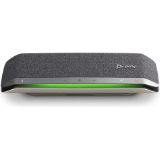 Poly - Sync 40 conference speaker (Plantronics) - for flexible work - Connect to PC/Mac with USB-A/USB-C cable, smartphones via Bluetooth - Compatible with teams, zoom & more