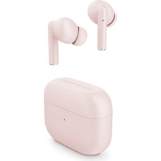 Energy Sistem True Wireless Headphones Style 2 Rosette (Wireless Headphones Stereo, BT 5.1, Deep Bass, Charging Box) - Pink