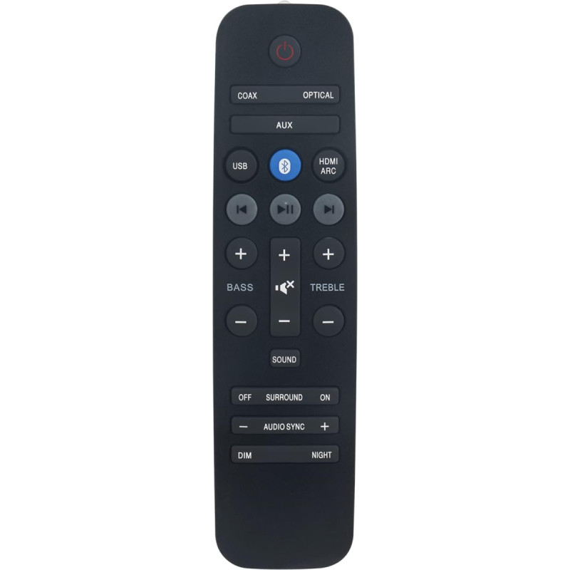 Replacement Remote Control for Philips Wireless Surround Cinema Speakers CSS5235Y/93 CSS5235Y HTL3160B HTL3160S HTL3160B/79 HTL3160B/12 HTL3140B/F7 HTL3140B/12 HTL3140B HTL3140B HTL33333 140S