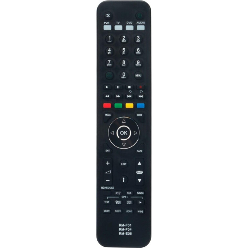 VINABTY RM-F01 RM-F04 RM-E06 Replacement Remote Control for Humax Foxsat HDR Freesat Box