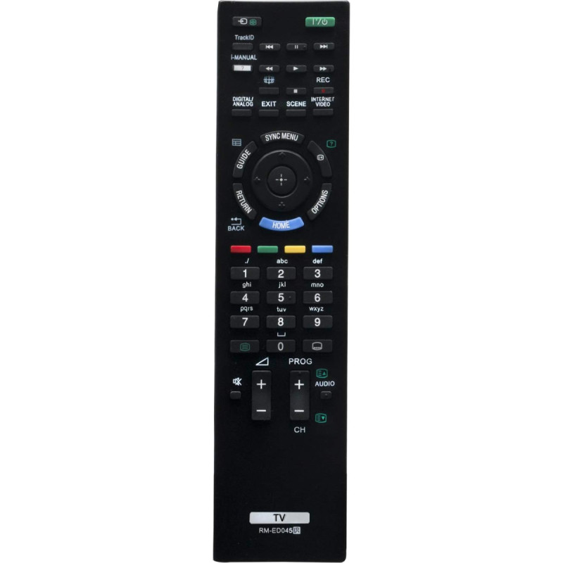 VINABTY Rm-ed045 Replacement Remote Control for Sony TV KDL-22EX320 KDL-40EX521 KDL-46EX520 KDL-22EX325 KDL-24EX320 KDL-26EX320