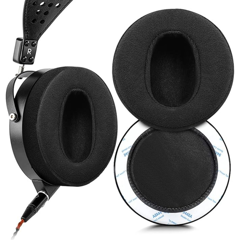 Replacement Ear Pads for Audeze LCD2 LCD3 LCD4Z LCD-XC MX4 Headphones (Suede + Sponge)