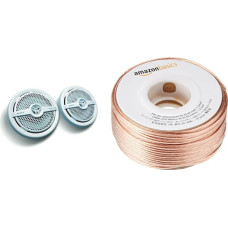 Sony XS-MP1621 Car Speaker & Amazon Basics 16-Gauge Speaker Wire - 100 Feet