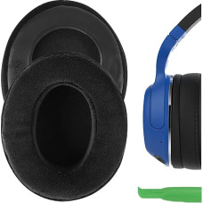 Geekria Comfort Velours Ersatz-Ohrpolster für Hesh, Hesh 2.0, Hesh 2 Wireless, Crusher Over-Ear Kopfhörer Ohrpolster Headset Ohrpolster Reparatur Teile (schwarz)