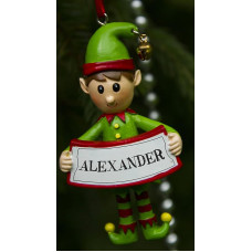 Boxer Gifts Alexander Elf Dekoration, Keramik, Mehrfarbig, 8 x 4,5 x 2 cm