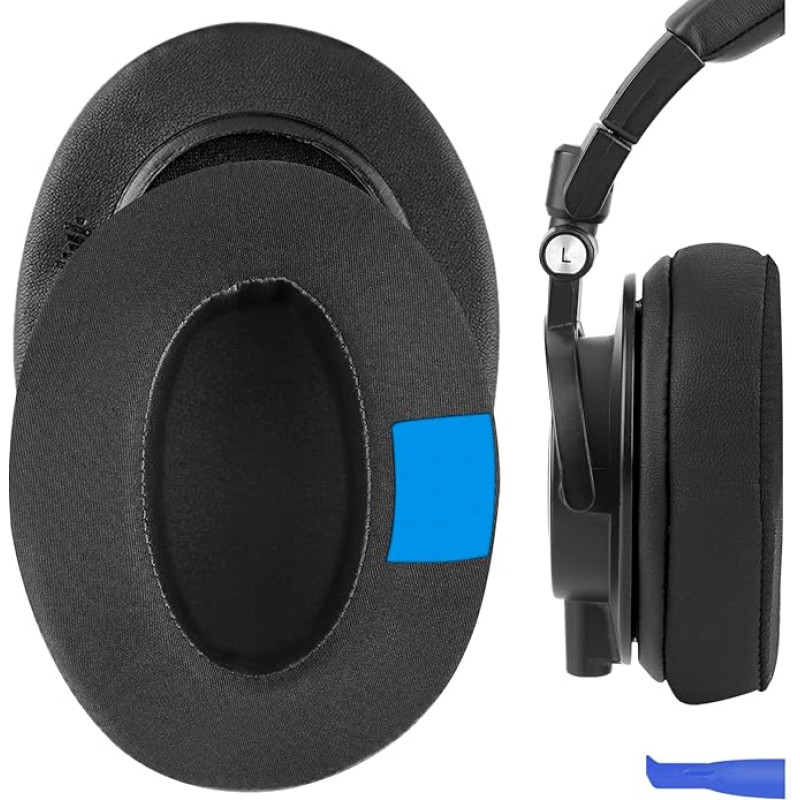 Geekria Sport Cooling Gel Replacement Ear Pads for ATH M50X M40X M70X MSR7 MSR7NC MSR7BK MSR7GM Headphone, Ear Pads, Earpads Repalcement (Extra Thick)