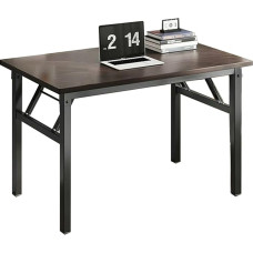 ZEQFEMKL sulankstomi stalai, stačiakampis pietų stalas 6 žmonėms, nešiojami sulankstomi stovyklavimo stalai, kampinis pietų stalas, virtuvės šoninis stalas, mažas stačiakampis pietų stalas, TV valgomojo stalai (baltas)