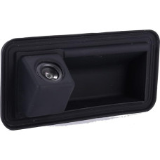 Automobilio bagažinės rankenos kameros pakeitimas VW Golf Plus MK5 Jetta III V Touran 1T GP 1T2 Passat 3C B6 C3 Variant Wagon Neperšlampama naktinio matymo automobilio galinio vaizdo kamera Parkavimo pagalba