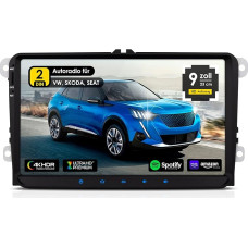 NEOTONE WRX-990A Android 10 automobilinis radijas VW | Skoda | Seat | 4GB RAM | 32GB Rome | Navigacija su Europos žemėlapiais | 9 colių | DAB+ palaikymas | USB | WLAN | Bluetooth | MirrorLink | RDS | OBDII palaikymas