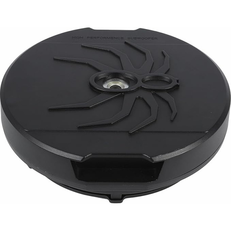 12 colių aktyvus pakaitinis padangų žemų dažnių garsiakalbis su 800 W RMS ir giliais bosais, skirtas automobilių garso sistemoms