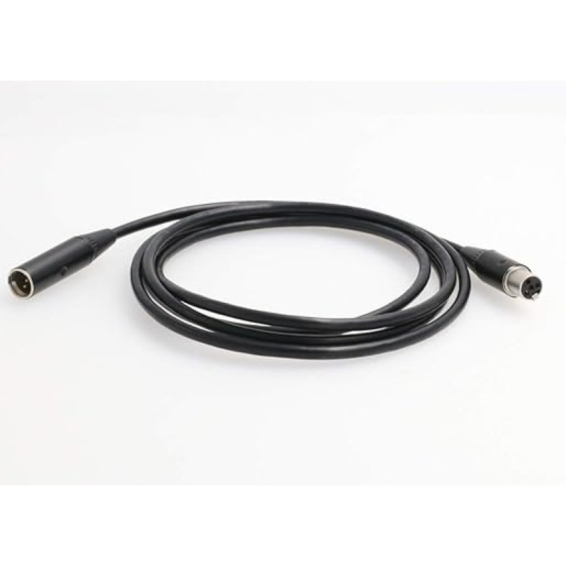 DRRI Mini XLR 4 kontaktų moteriškos lyties į mini XLR 4 kontaktų garso prailginimo kabelis, skirtas SHURE belaidžiams įrenginiams