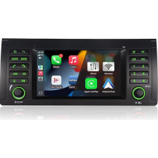 Pantalla para BMW E39 5 Series 7 Series E53 X5 M5 Radio Con Inalámbrico CarPlay Android Car