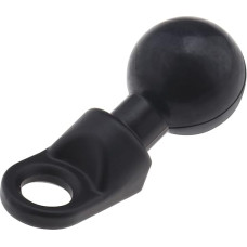 Aluminum Alloy Mounting Base Ball Head Curved Bolt Head Compatible with RAM Size B Mount for Phone Motorcycle 1 Inch