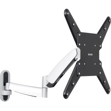 VIVO MOUNT-VW04G Counterbalance 66 to 55 Inch LCD LED Plasma Screen TV Wall Mount, Height Adjustable Pneumatic Spring, Full Motion Mount, Silver