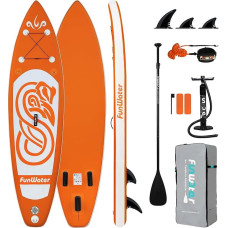 FunWater 10' &11' Stand Up Paddle Board Sup Board, puikios stovimos irklentės vaikams, visų tipų su visais paviršiais