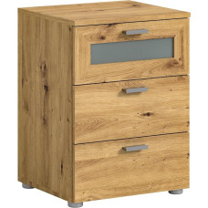 xonox.home Xeno Bedroom Bedside Table Artisan Oak Approx. 45 x 60 x 40 cm