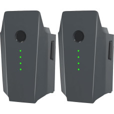 Homesuit Mavic Pro akumuliatorius, 11,4 V 3830 mAh išmaniojo skrydžio atsarginis akumuliatorius, skirtas DJI Mavic Pro Platinum, Alpine, White Drone (netinka Mavic 2), 2 vnt.