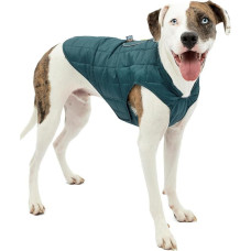 Kurgo Dog Loft Coat Reversible Winter Jacket Waterproof Pet Clothes Reflective Lightweight Harness