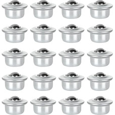 CertBuy 20 Stück CY-15H Karbonstahl-Kugellager-Räder, Universal-Rotationskugel-Transfereinheit