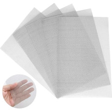 Austa viela, 30 akių, 5 vnt., A4 dydžio (30 x 21 cm) 304 nerūdijančio plieno tinklelis, skirtas pasidaryk pats, vėdinimui, filtravimui, apsaugai, langams ir sodui ir kt.