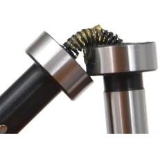 Mechanischer Kantenfinder mit 10 mm Schaft, Positionsprüfwerkzeug für CNC-Fräsen, Drehmaschinen, Bearbeitungszentren, 0,005 mm Genauigkeit, 4 mm Sonde, Spindelzentrierung