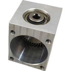 VAYEODEYU Getriebe, 1 stück Aluminium 90 Grad Lenkung Spiralkegelgetriebe 15T 30T 1,5 Modul 8mm 10mm Nut Löcher