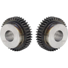 Stirnrad 1,5M40T Bohrung 8/10/12/15/16/17/20mm Ritzel Zahnrad aus kohlenstoffarmem Stahlmaterial Zahnrad 1St(16 mm)
