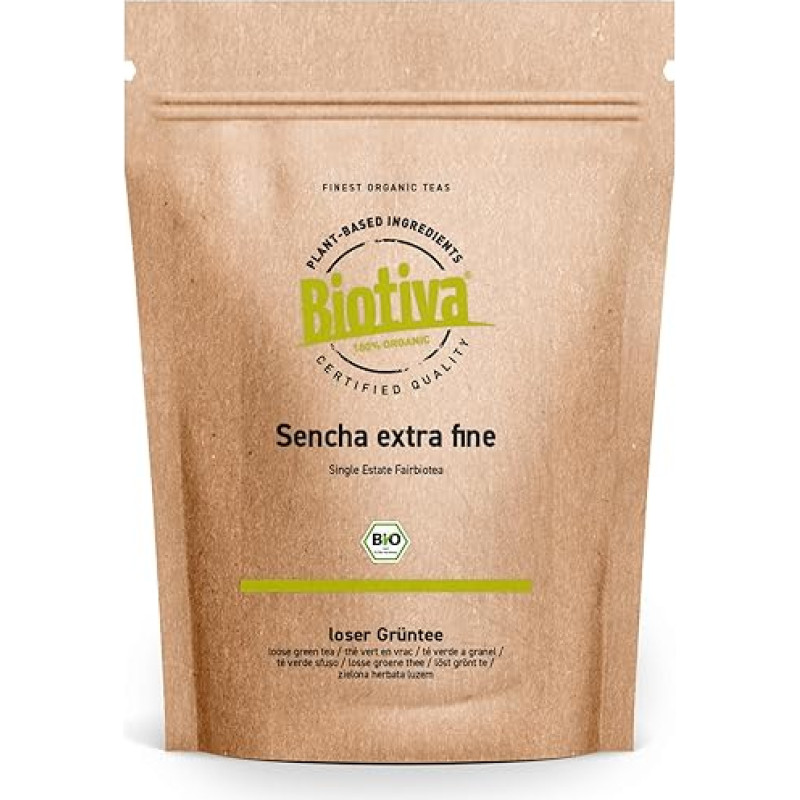 Biotiva Sencha žalioji arbata 1000 g - 