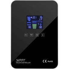 SolaMr 30A MPPT Solar Charge Controller 12V/24V Auto ID with LCD Colour Display for Communication Base Stations and Home Systems - EN2430