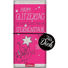 STEINBECK Unicorn Birthday Gift Chocolate 100 g Bar Girlfriend Girls Party Bag Party
