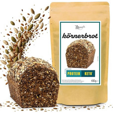 Marcel's LowerCarb Bread Mix (400g) - Juicy Grain Bread | Keto Bread with 80% Less Carbohydrates | Vegan, High Protein & Sourdough | Oven Ready in 1 Minute
