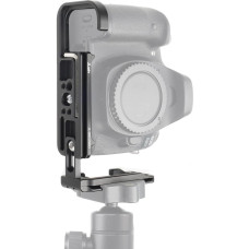 Hersmay Quick Release Plate L Angle L-Bracket Plate for Canon EOS 70D 80D 90D Camera, Expandable Base Plate Compatible with Arca Swiss Tripod
