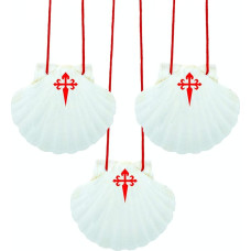 Finoly Švento Jokūbo kelio kriauklė | Piligrimo kriauklė | Camino de Santiago įranga | Piligrimo įranga | Šventojo Jokūbo kelio dovana | Camino de Santiago piligrimo kriauklė | Piligrimo pasas (3)