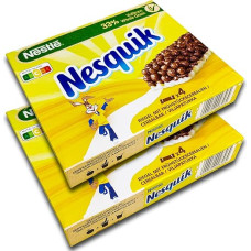 Pack of 2 Nesquik Chocolate Bars 2 x 4 Packs 2 x 100 g Chocolate Bars