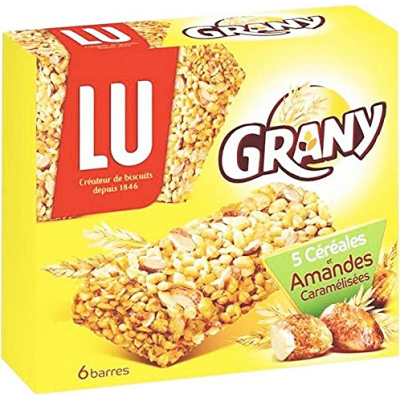 Lu Grany 5 Céréales Amandes Caramélisées (3 vnt.)