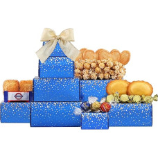 Vyno šalies dovanų krepšeliai Geschenkturm für Brownie, Kuchen und mehr