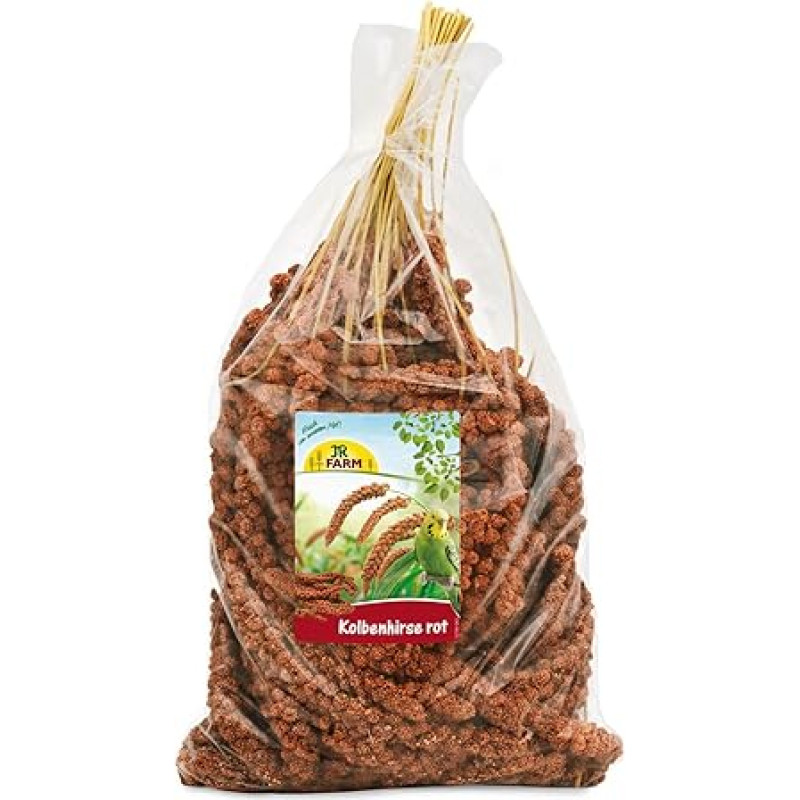 JR FARM Paukščių lapių uodegos soros raudonos spalvos 1 kg