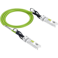 [Green] 10G SFP+ DAC Cable 1 Metre (3.3 ft), Twinax SFP+ Cable for Ubiquiti UniFi
