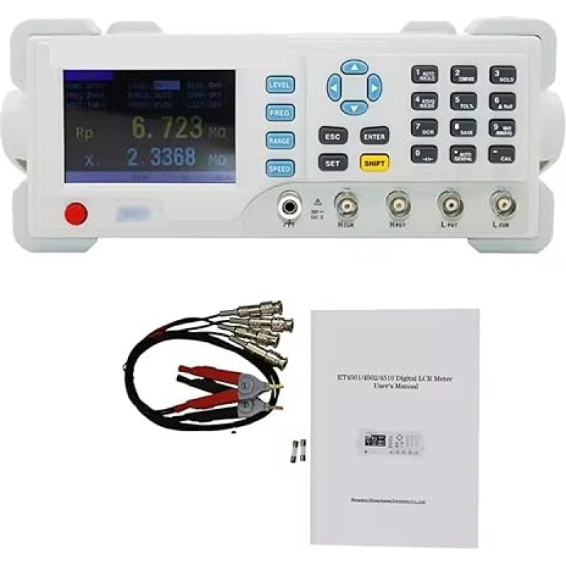 ET4510 Tisch-LCR-Meter, präziser digitaler Labortester for Kapazität, Erdungsisolation, Widerstand, Induktivität Zuverlässige Konnektivität