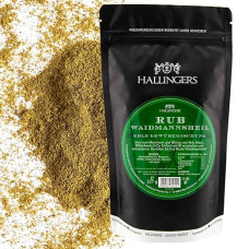 Hallingers Waidmannsheil Rub - Spice Mix Rub Marinade for Game such as Deer, Wild Boar & Deer for Hunters for Grilling (Bag) - Gift in Summer & as a Perfect Barbecue Gift | New Home Resting