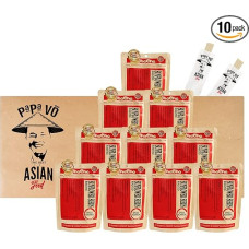 Pack of 10 (10 x 228 g) Cha Cha Roasted Sunflower Seeds SPICY Flavour (Papa Vo®)