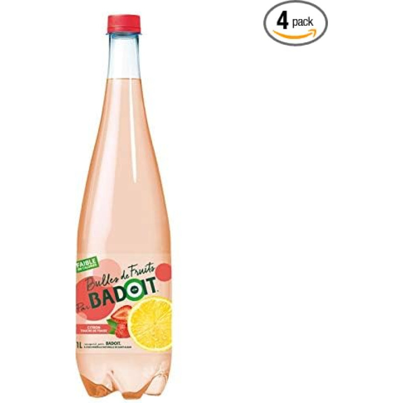 Badoit Badoit Badoit Fruchtblasen, Zitrone, Erdbeere, 1 l - Vier Artikel