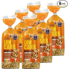 Steiner's Low Carb Curls Spätzle (6 x 250 g) | 99% Less Carbohydrates | High Protein