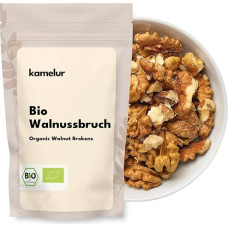 Kamelur Ekologiški graikiniai riešutai (1 kg) Ekologiški graikinių riešutų branduoliai be kevalų iš kontroliuojamų ekologinių kultūrų