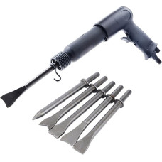 Suspausto oro plaktuko rinkinys, 250 oro kastuvas, pneumatinis kaltas, rūdžių šalintuvas, vėjo rinktuvas 