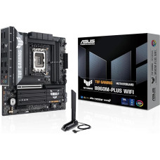 ASUS TUF Gaming B860M-PLUS WiFi Motherboard Socket Intel LGA 1851 (Intel B860, mATX, DDR5 Memory, PCIe 5.0, 2X PCIe 4.0 M.2, WiFi 7, Aura Sync)